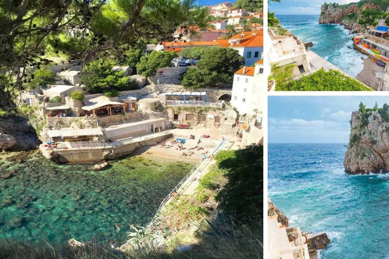 Mediteran With Garden Next To Beach And Old Town Apartment Dubrovnik Exterior photo